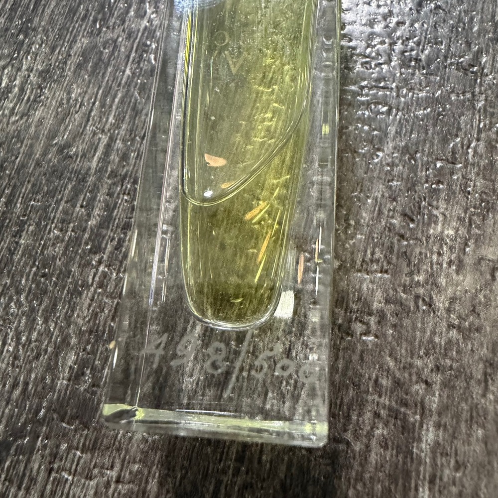 Gucci Envy Parfum Women 15ml Green Vintage Rare Discontinued Damaged Cap 498/500 - Picture 3 of 6